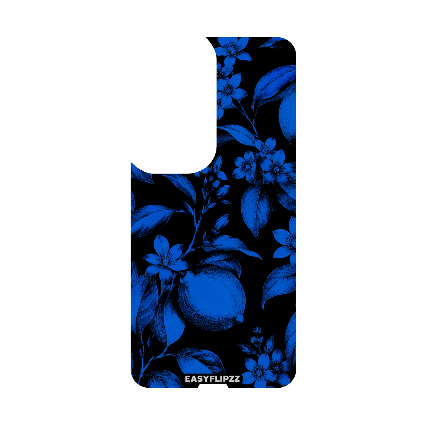 Blue Floral Elegance Backflipzz - S23 Plus