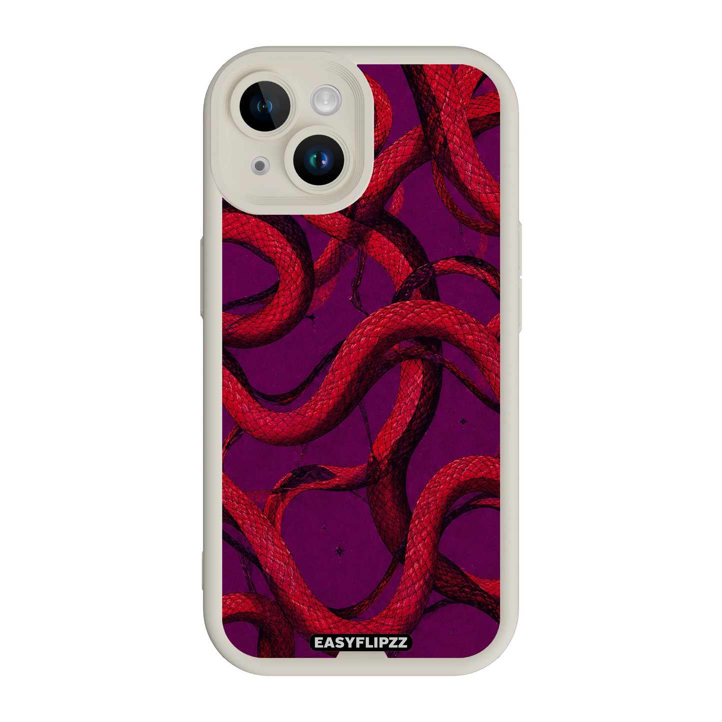 Crimson Coil - iPhone 15 Plus