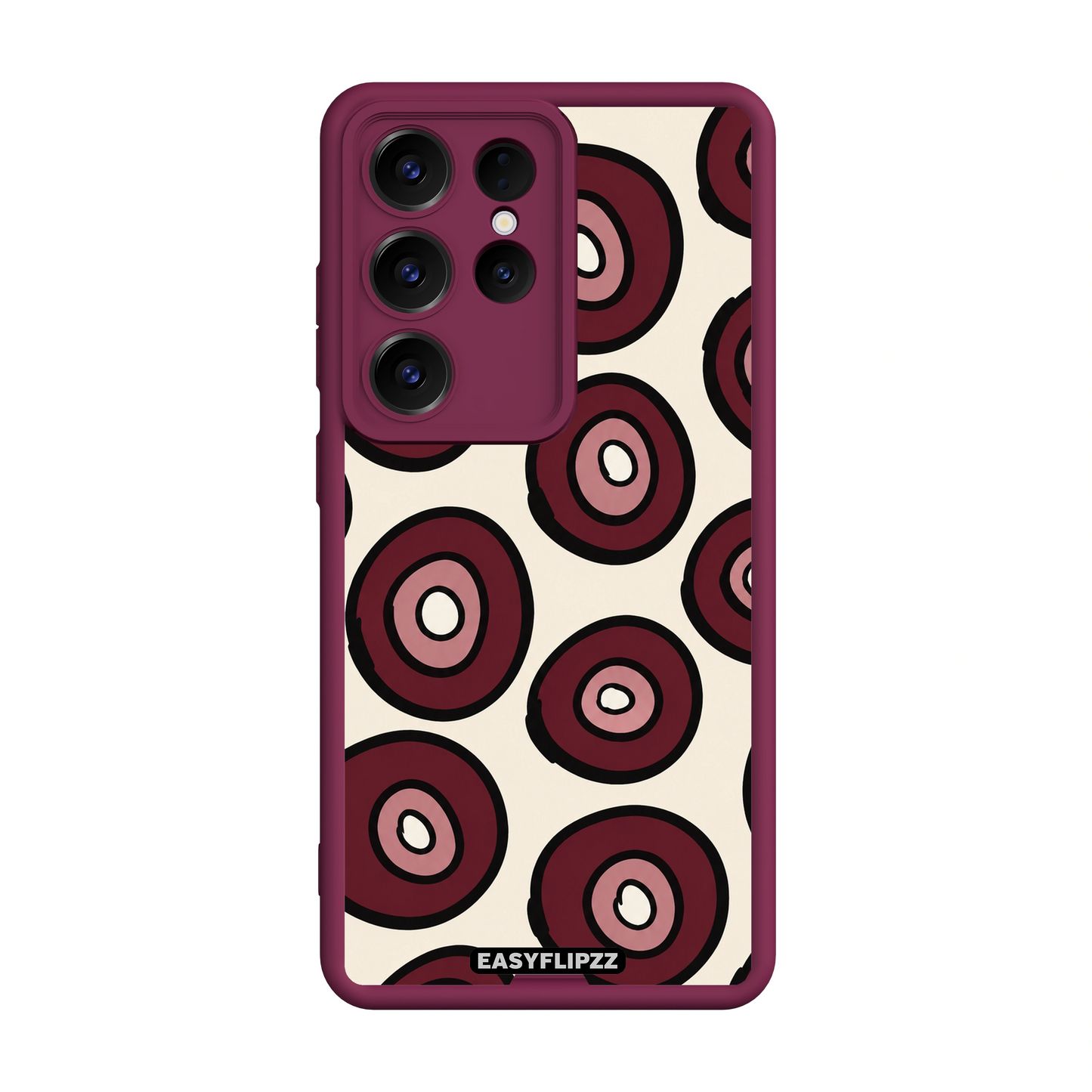 Burgundy Orbit - S22 Ultra