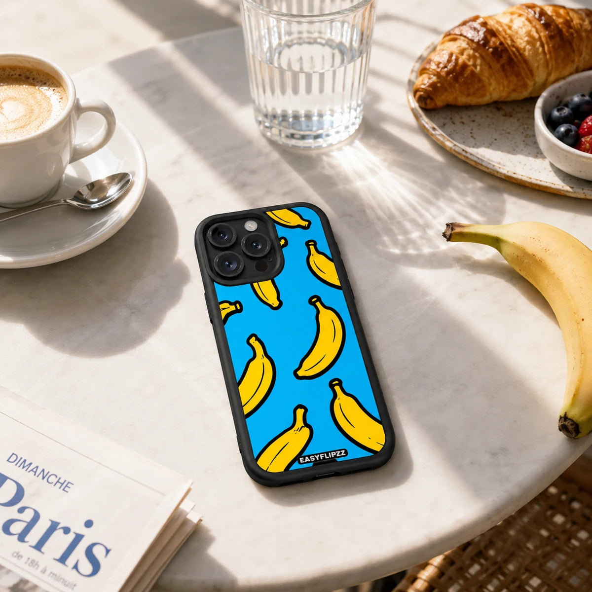 EasyFlipzz gallery lifestyle Banana Pop Black Base Set