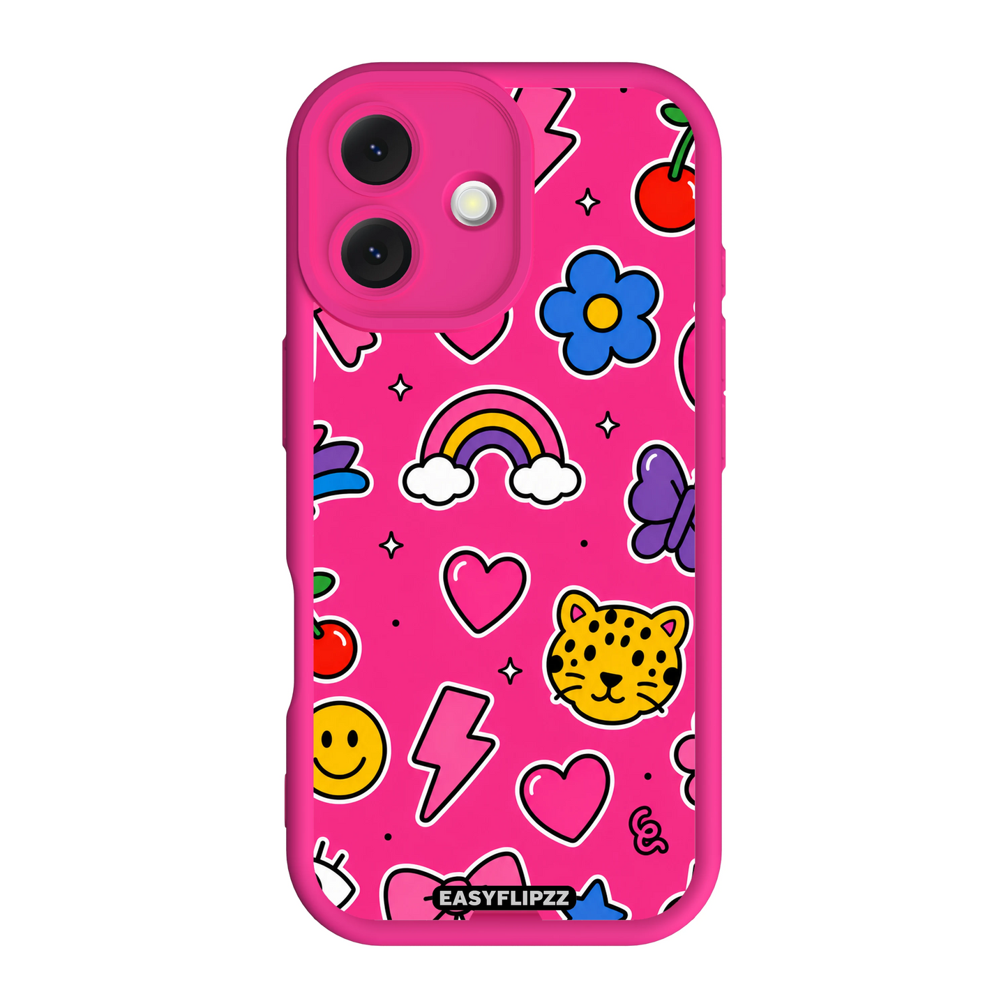 Pink Sticker Rush - iPhone 17