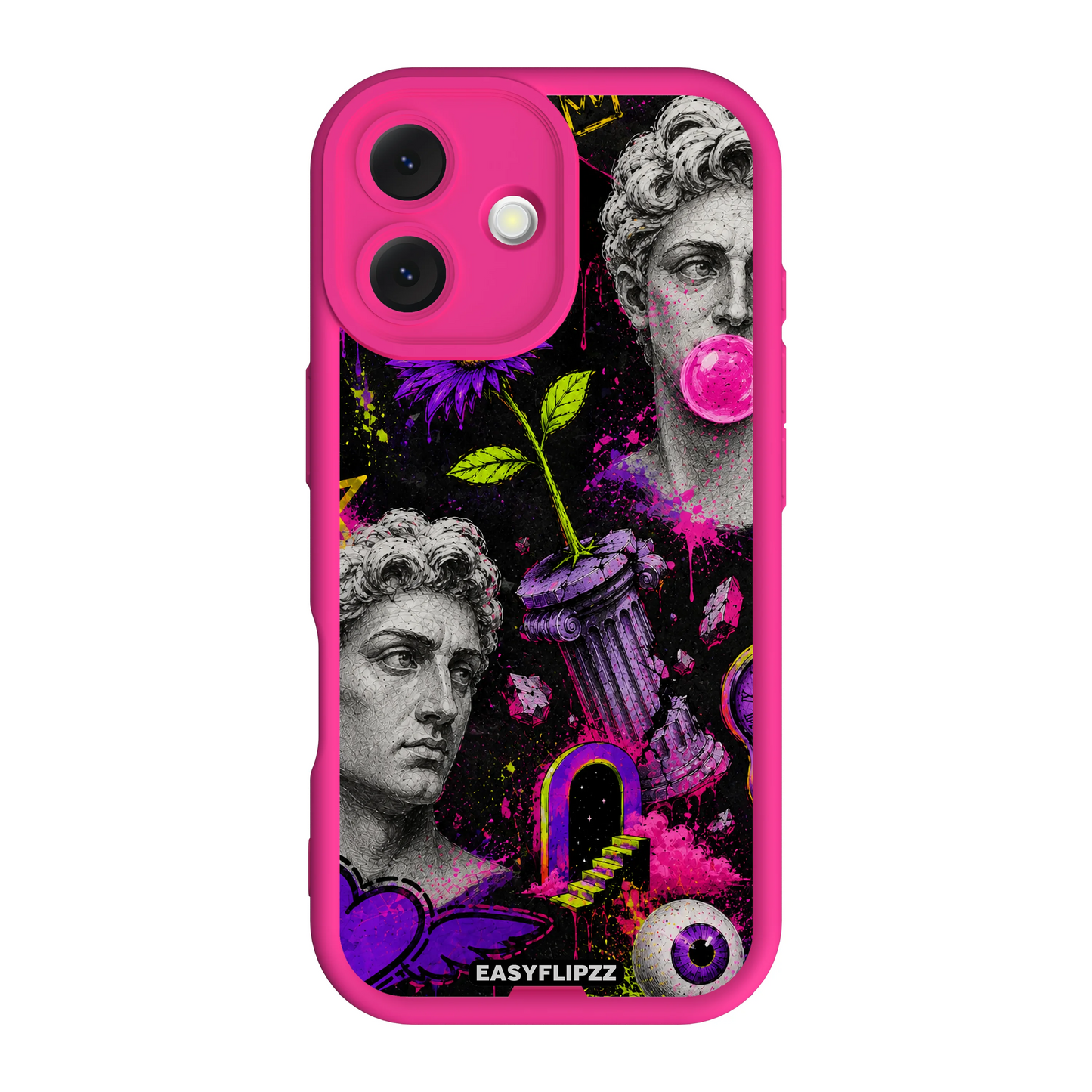 Neon Graffiti Bust - A05