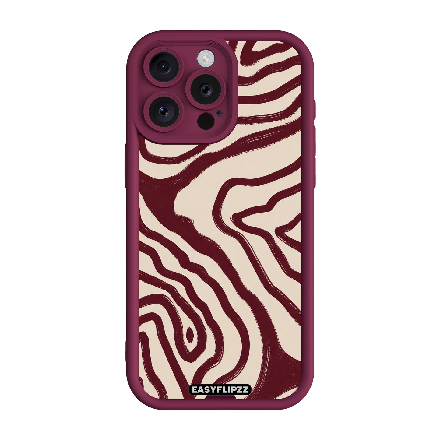 Burgundy Flow - iPhone 12 Pro